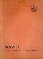 Tesla t845a - Navod k udrzbe 